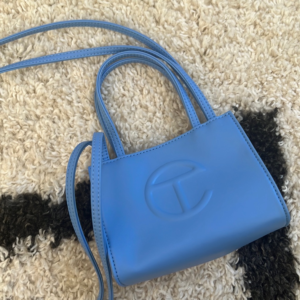 Telfar - Small Cerulean Shopping Bag (Rare) Barely Used. No Wear And Tear.
